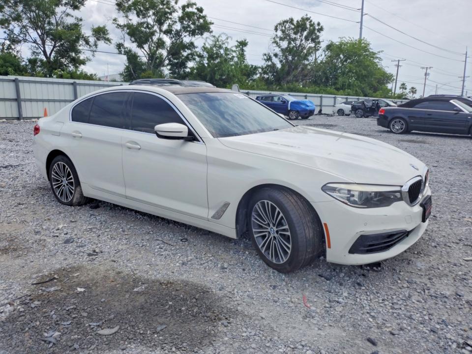2020 BMW 5er VIN WBAJR7C06LCD09165 COPART salvage auction — MECHANICAL, Fl - Certificate Of Title, sold $8,100 on 2026-07-24 (photo 4)