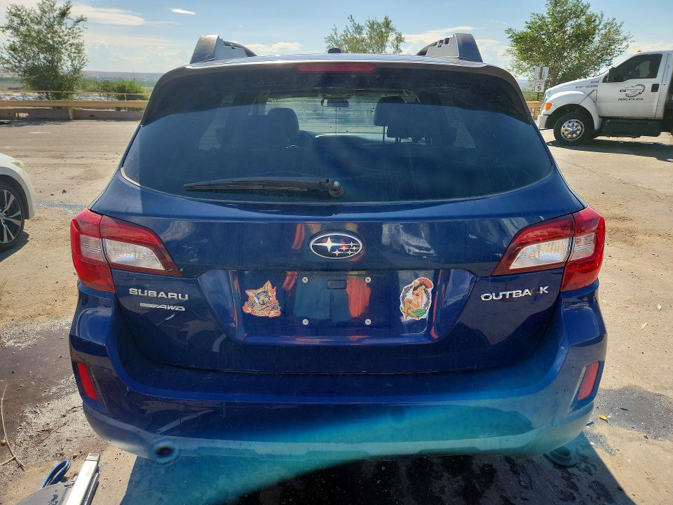 2015 Subaru Outback VIN 4S4BSBCC5F3297516 COPART salvage auction — SIDE, Nm - Non-Repairable Vehicle Cert, sold $400 on 2026-08-24 (photo 6)
