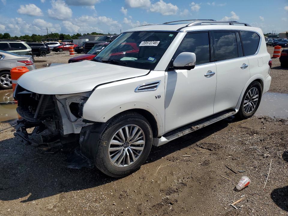 2021 Nissan Armada VIN JN8AY2BC9M9146886 — COPART salvage auction photo