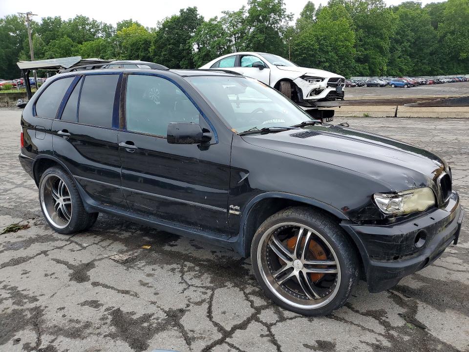 2001 BMW X5 VIN WBAFB33521LH10420 COPART salvage auction — MINOR DENT/SCRATCHES, Ny - Certificate Of Title, sold $450 on 2026-07-14 (photo 4)