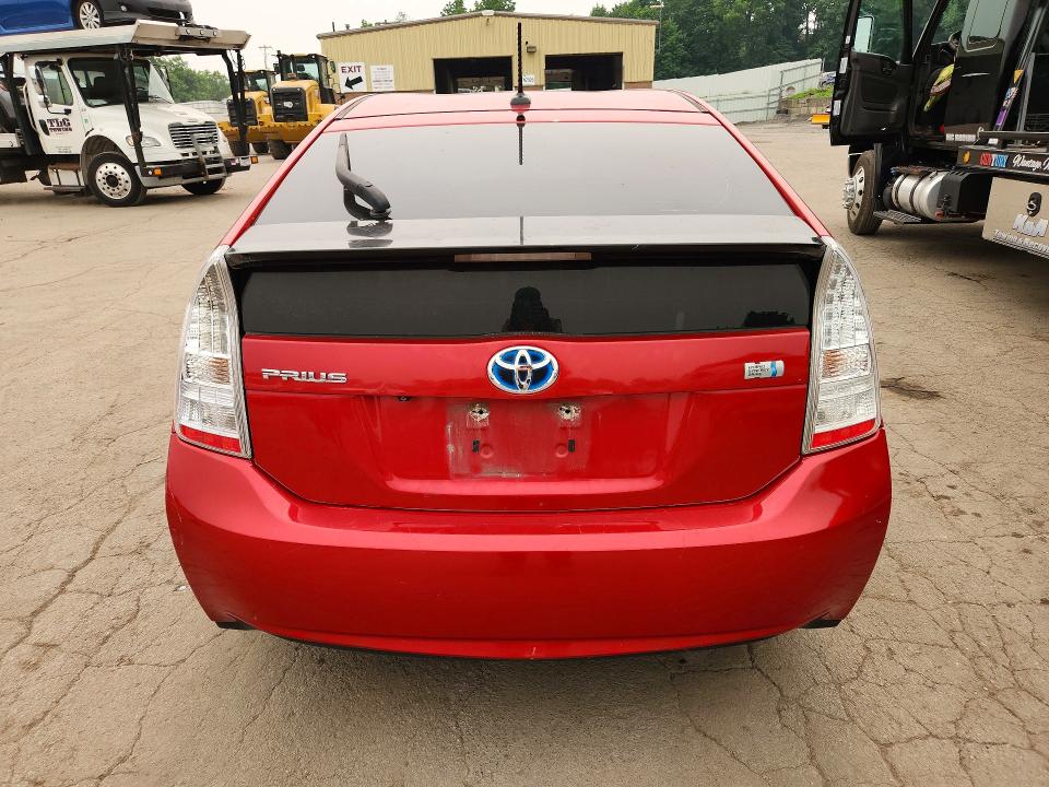 2010 Toyota Prius VIN JTDKN3DU4A0050572 COPART salvage auction — FRONT END, NY - CERTIFICATE OF TITLE, sold $1,100 on 2026-07-21 (photo 6)