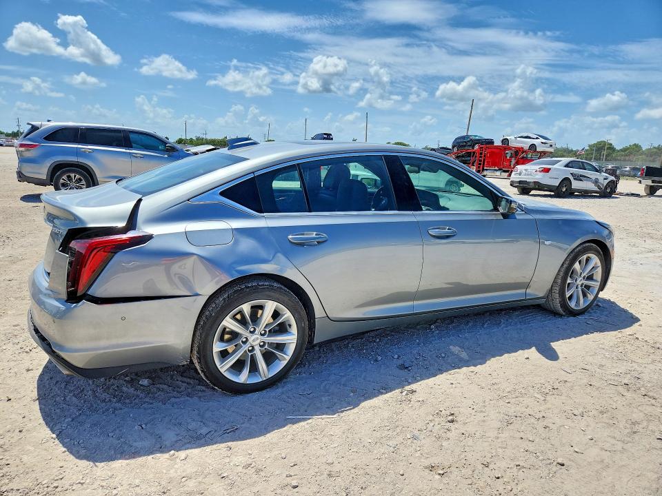2025 Cadillac Ct5 VIN 1G6DN5RK6S0109248 COPART salvage auction — REAR END, Fl - Certificate Of Title (P), sold $15,600 on 2026-07-27 (photo 3)