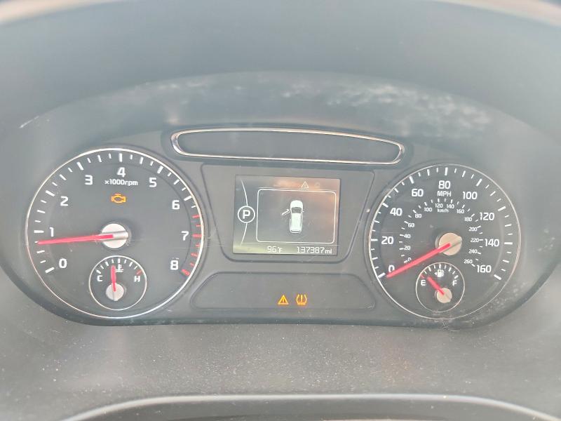 2018 Kia Sorento VIN 5XYPGDA30JG413154 COPART salvage auction — REAR END, Nm - Certificate Of Title, sold $200 on 2026-07-28 (photo 9)