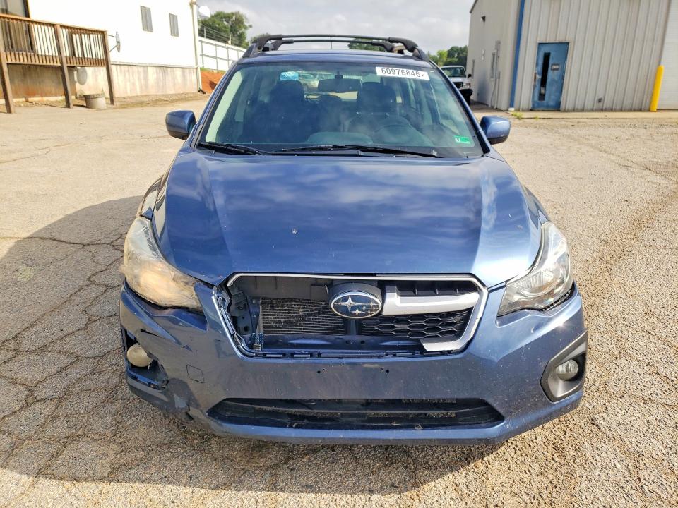 2012 Subaru Impreza VIN JF1GPAL61CH222297 COPART salvage auction — FRONT END, Va - Cert Of Title - Salvage, sold $250 on 2026-07-31 (photo 5)