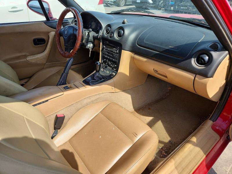 1999 Mazda Mx-5 VIN JM1NB3535X0120276 COPART salvage auction — FRONT END, Tx - Certificate Of Title, sold $1,200 on 2026-07-16 (photo 8)