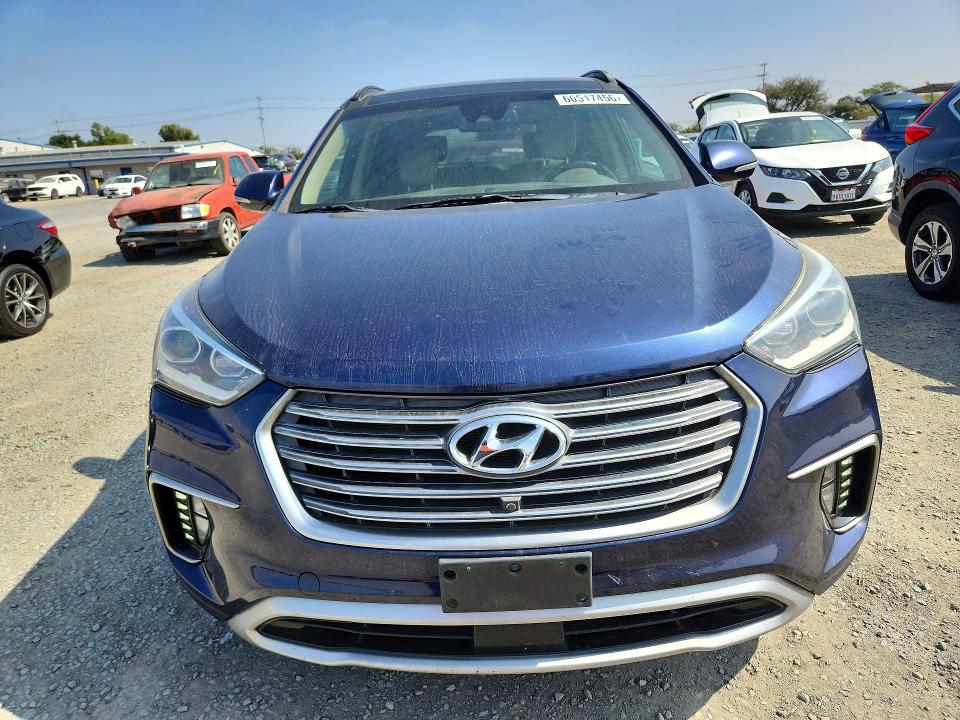 2018 Hyundai Santa fe VIN KM8SR4HF0JU258099 COPART salvage auction — MECHANICAL, Ca - Dis/Dlr/Exp Only Clean Title, sold $2,100 on 2026-07-17 (photo 5)