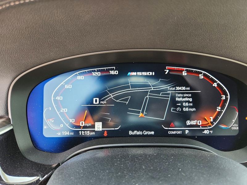 2021 BMW M5 VIN WBA13BK01MCF83557 COPART salvage auction — FRONT END, Il - Salvage Certificate, sold $24,900 on 2026-08-25 (photo 9)