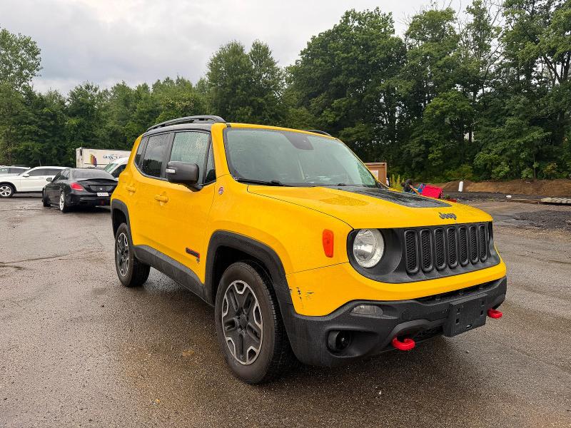 2017 Jeep Renegade VIN ZACCJBCB4HPE87499 COPART salvage auction — NORMAL WEAR, Me - Certificate Of Title (P), sold $3,750 on 2026-08-03 (photo 1)
