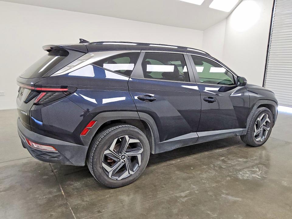 2022 Hyundai Tucson VIN KM8JFCA13NU026051 COPART salvage auction — REAR END, Tx - Certificate Of Title, sold $150 on 2026-07-28 (photo 3)