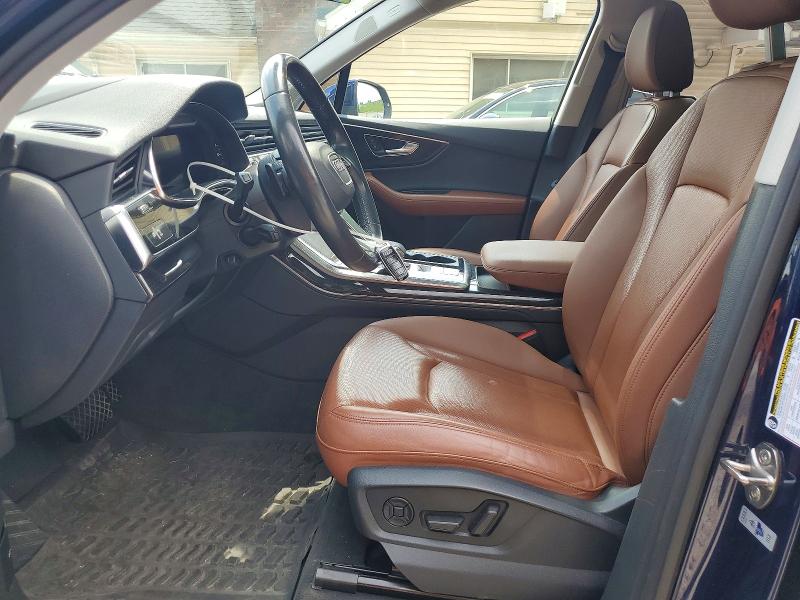 2022 Audi Q7 VIN WA1VXBF76ND006025 COPART salvage auction — HAIL, Oh - Cert Of Title-Salvage, sold $14,700 on 2026-07-15 (photo 7)