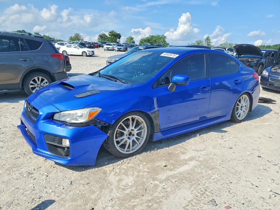 2016 Subaru Wrx VIN JF1VA1B6XG9828644 COPART salvage auction — FRONT END, Ma - Certificate Of Title, sold $250 on 2026-07-29 (photo 1)