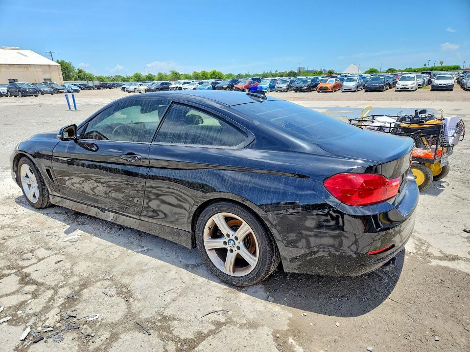 2014 BMW 4er VIN WBA3N7C51EF719757 COPART salvage auction — MECHANICAL, Tx - Cert Of Title-Rebuilt Salvage (P), sold $475 on 2026-07-28 (photo 2)