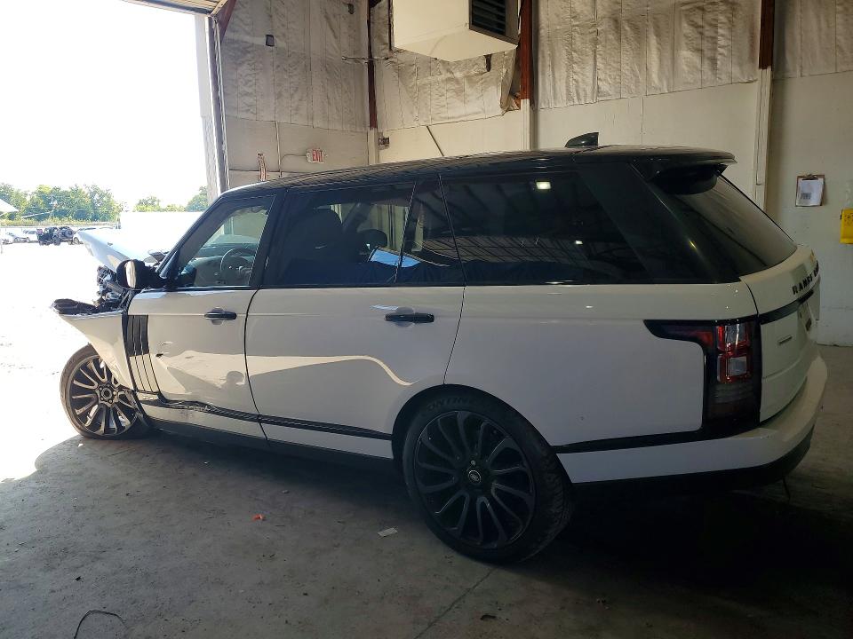 2017 Land rover RANGE ROVER VIN SALGS5FE9HA349472 COPART salvage auction — FRONT END, Ky - Cert Of Title-Salvage, sold $1,700 on 2026-08-24 (photo 2)