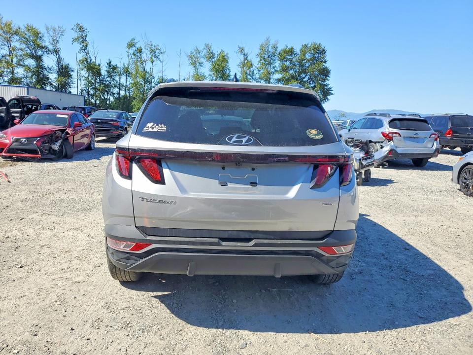 2024 Hyundai Tucson VIN KM8JBCDE0RU278467 COPART salvage auction — FRONT END, WA - BILL OF SALE, sold $3,600 on 2026-07-27 (photo 6)