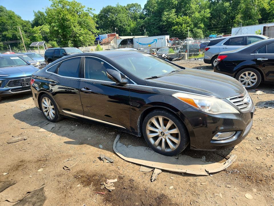 2012 Hyundai Azera VIN KMHFH4JGXCA158720 COPART salvage auction — MINOR DENT/SCRATCHES, Md - Certificate Of Title, sold $825 on 2026-07-28 (photo 4)