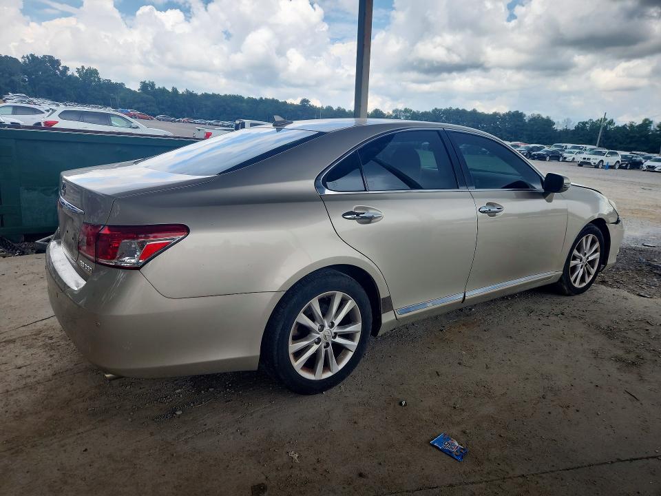 2010 Lexus Es 350 VIN JTHBK1EG9A2385612 COPART salvage auction — ALL OVER, AL - CERT OF TITLE-SALVAGE TITLE (P), sold $175 on 2026-07-21 (photo 3)