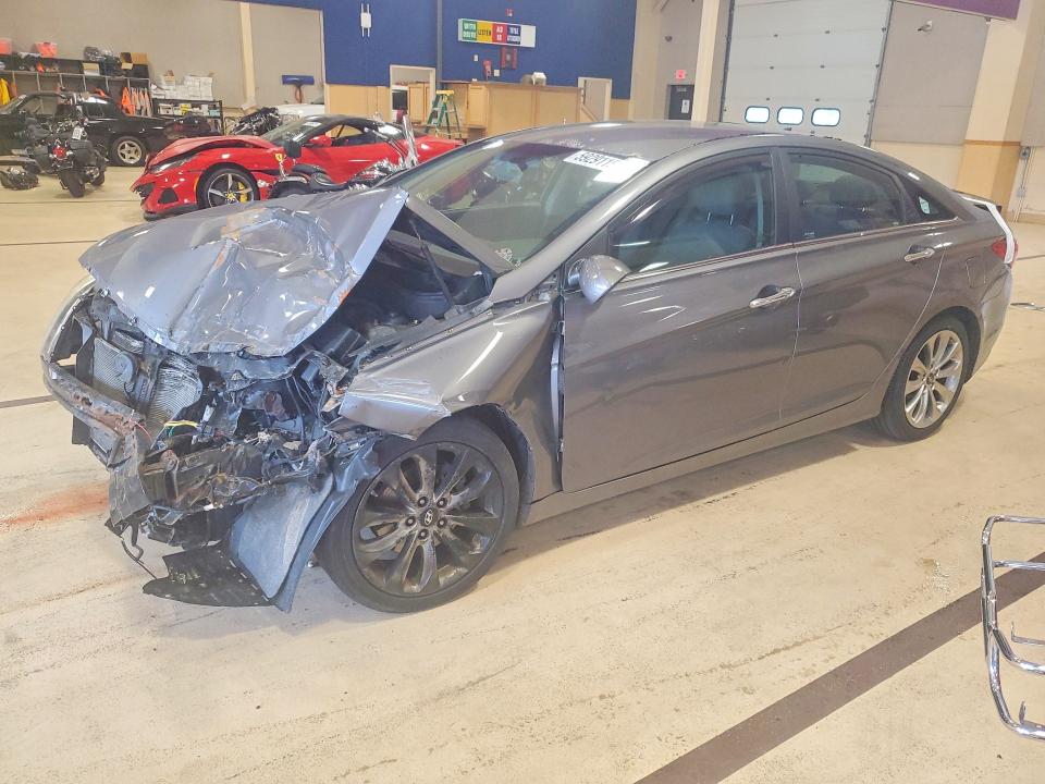 2012 Hyundai VIN 5NPEC4AC3CH367771 COPART salvage auction — FRONT END, MA - CERT OF TITLE-RECONSTRCTD COLL, sold $450 on 2026-07-23 (photo 1)