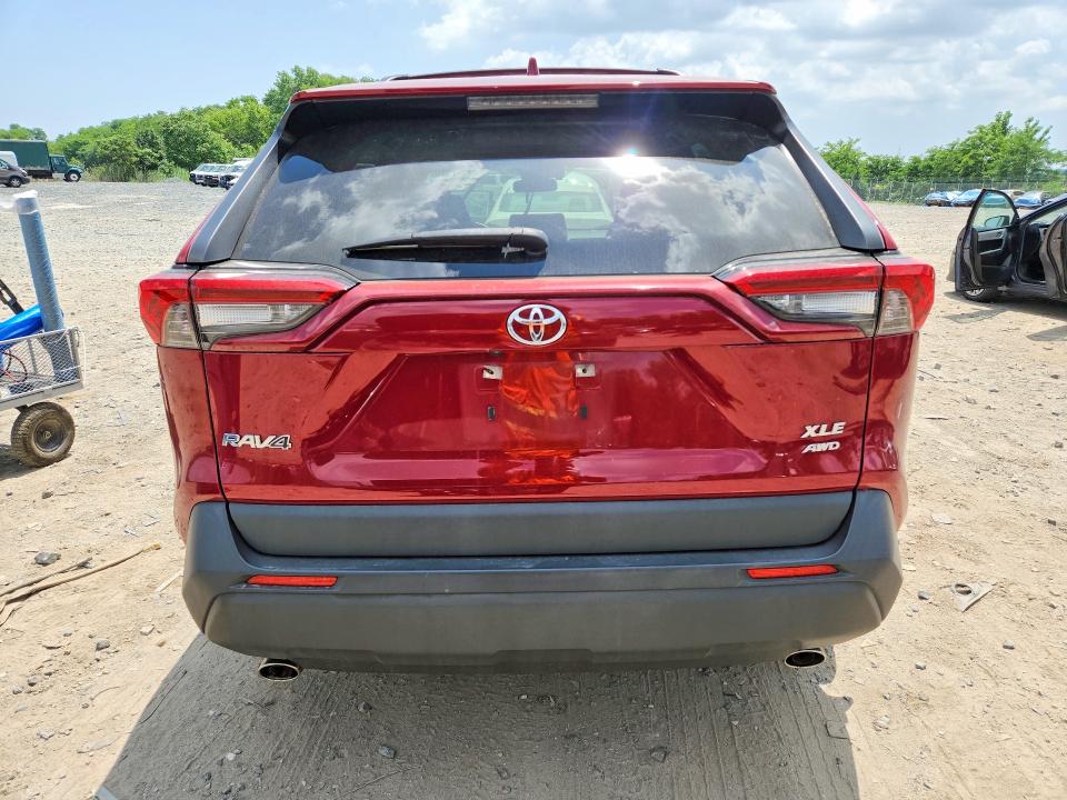 2020 Toyota Rav 4 VIN JTMP1RFVXLD527396 COPART salvage auction — FRONT END, MD - CERT OF SALVAGE > 75% DAMAGE, sold $4,500 on 2026-07-30 (photo 6)