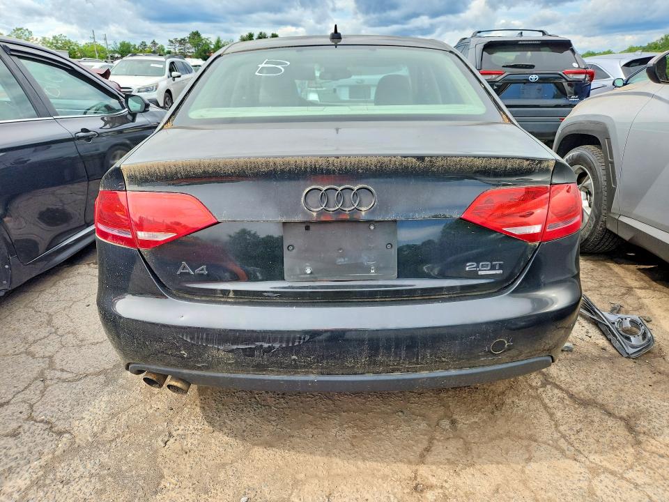 2009 Audi A4 VIN WAUSF78K09N054904 COPART salvage auction — MINOR DENT/SCRATCHES, Ct - Certificate Of Title, sold $875 on 2026-07-31 (photo 6)