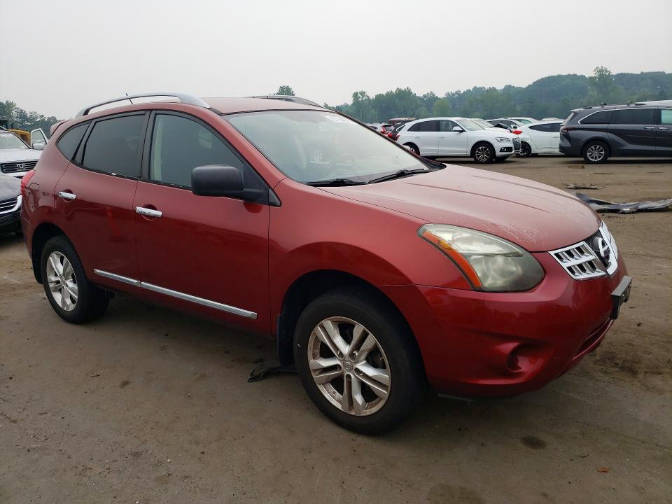 2015 Nissan Rogue VIN JN8AS5MV0FW759971 COPART salvage auction — SIDE, CT - CERT OF TITLE-SALVAGE, sold $500 on 2026-07-24 (photo 4)