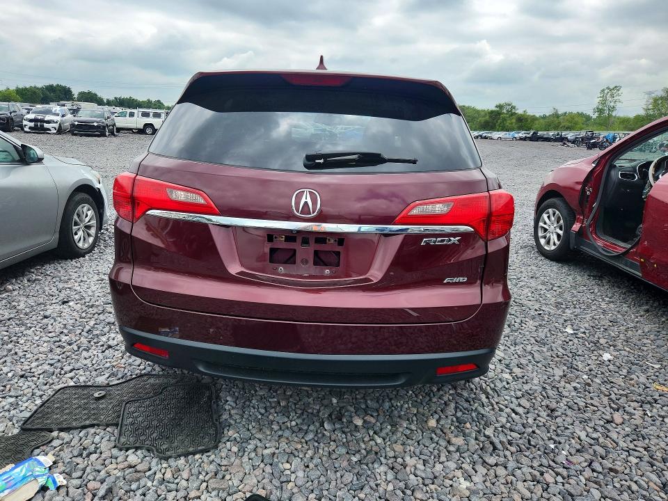 2014 Acura Rdx VIN 5J8TB4H54EL001724 COPART salvage auction — FRONT END, Il - Salvage Certificate, sold $200 on 2026-08-03 (photo 6)