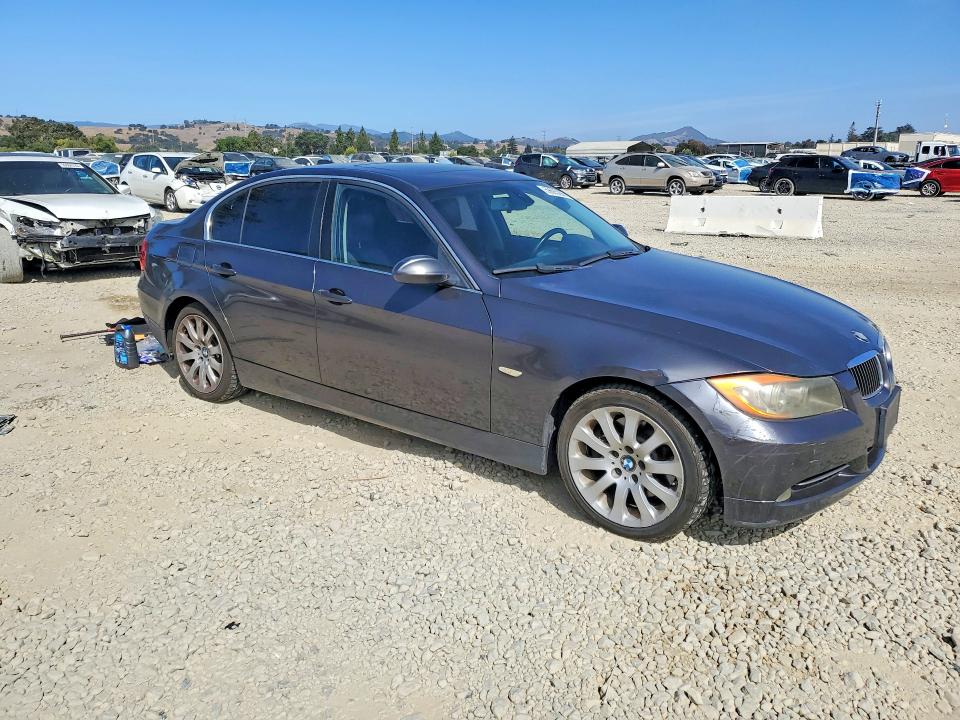 2006 BMW 3er VIN WBAVB33556KR75399 COPART salvage auction — FRONT END, Ca - Salvage Certificate, sold $450 on 2026-07-14 (photo 4)