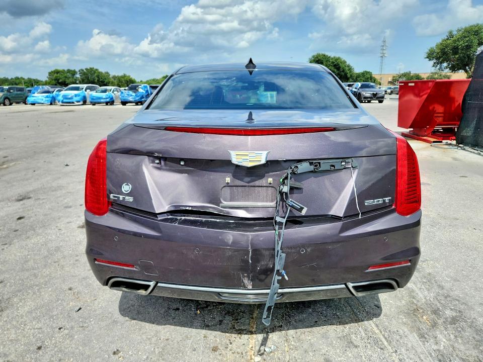 2015 Cadillac Cts VIN 1G6AP5SX7F0117450 COPART salvage auction — REAR END, Fl - Certificate Of Destruction (P), sold $675 on 2026-07-23 (photo 6)