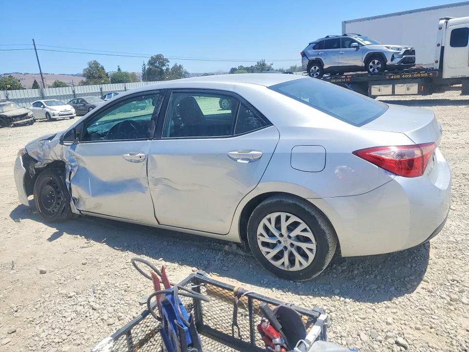 2019 Toyota Corolla VIN 5YFBURHE8KP883968 COPART salvage auction — FRONT END, Ca - Salvage Certificate, sold $2,150 on 2026-07-28 (photo 2)