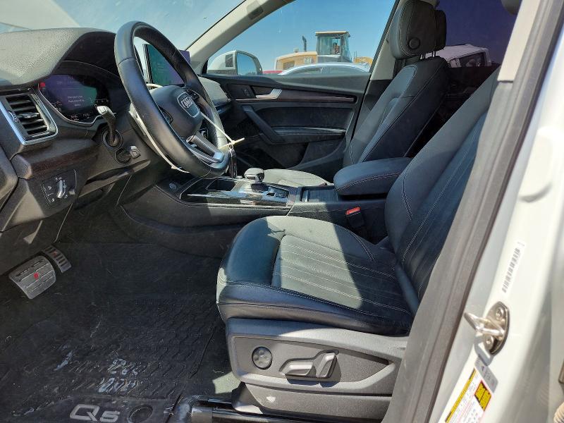 2021 Audi Q5 VIN WA1BAAFY6M2031640 COPART salvage auction — REAR END, Tx - Salvage Vehicle Title, sold $9,100 on 2026-08-27 (photo 7)