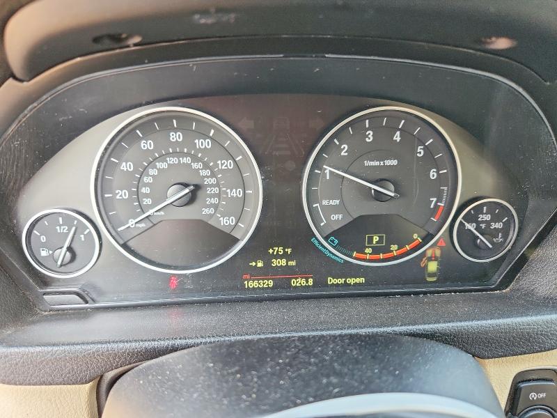 2015 BMW 3 series VIN WBA3C3C58FK200535 COPART salvage auction — REAR END, Ct - Certificate Of Title, sold $1,200 on 2026-07-28 (photo 9)