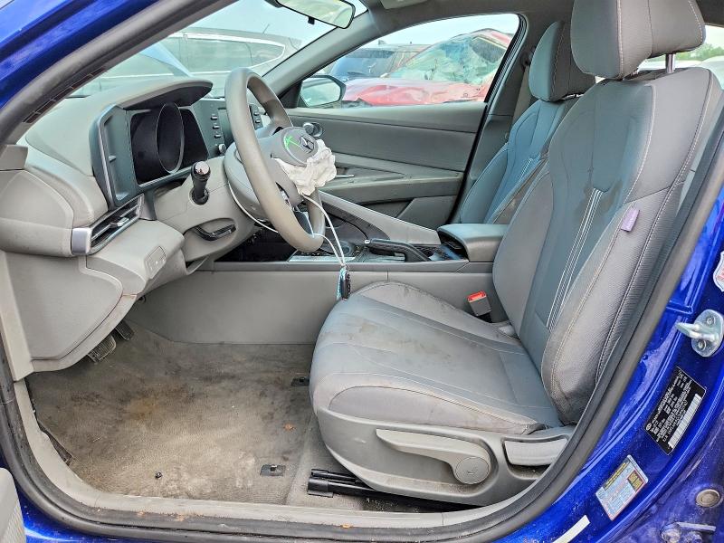 2021 Hyundai Elantra VIN 5NPLM4AG7MH029427 COPART salvage auction — FRONT END, Oh - Certificate Of Title (P), sold $2,850 on 2026-07-21 (photo 7)