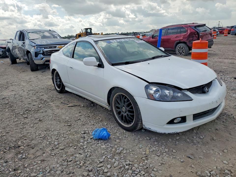 2006 Acura Rsx VIN JH4DC54836S009356 COPART salvage auction — WATER/FLOOD, Tx - Salvage Title-Flood Damage, sold $650 on 2026-07-27 (photo 4)