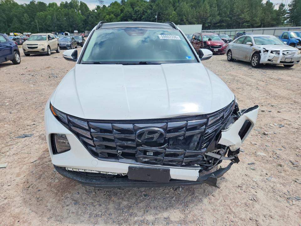 2022 Hyundai Tucson VIN KM8JFCA18NU011013 COPART salvage auction — FRONT END, Va - Cert Of Title - Salvage, sold $7,700 on 2026-07-27 (photo 5)