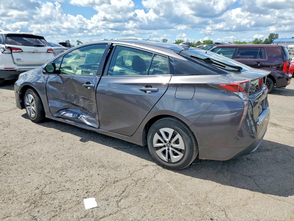 2018 Toyota Prius VIN JTDKARFU9J3546817 COPART salvage auction — SIDE, PA - CERTIFICATE OF SALVAGE, sold $3,100 on 2026-07-24 (photo 2)