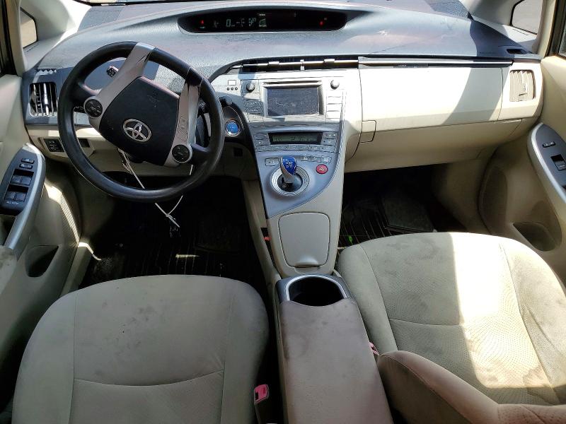 2013 Toyota Prius VIN JTDKN3DU6D5643146 COPART salvage auction — FRONT END, Fl - Derelict Vehicle Certificate (P), sold $1,100 on 2026-07-30 (photo 8)