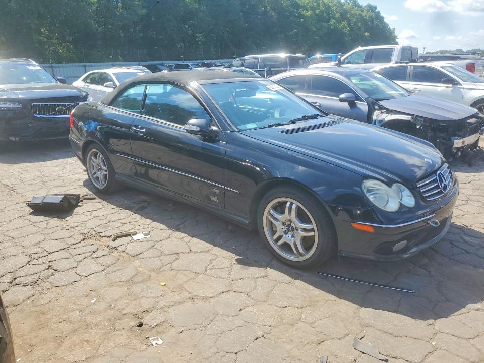 2004 Mercedes-benz Clk-class VIN WDBTK76G14T010804 COPART salvage auction — REAR END, Ga - Cert Of Title-Salvage, sold $825 on 2026-07-31 (photo 4)
