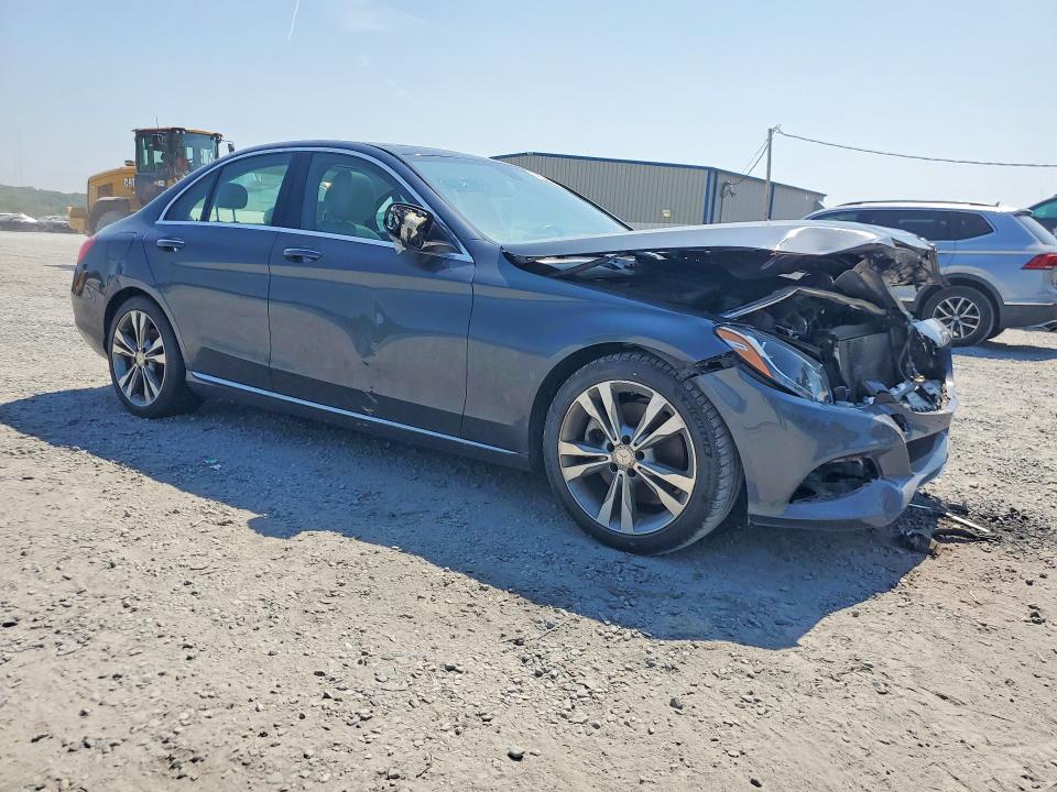 2015 Mercedes-benz C-klasse VIN 55SWF4JB3FU088535 COPART salvage auction — FRONT END, Sc - Dealer Only Clean Title (P), sold $5,200 on 2026-07-21 (photo 4)