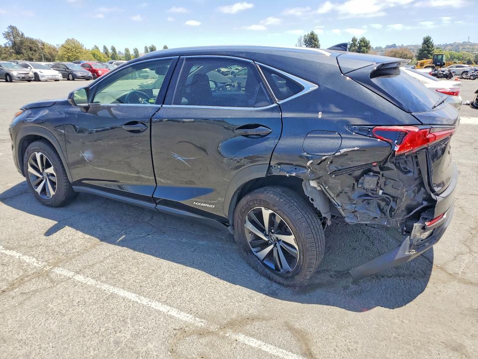 2021 Lexus VIN JTJGJRDZ1M2169671 COPART salvage auction — REAR END, Ca - Salvage Certificate, sold $10,900 on 2026-07-31 (photo 2)