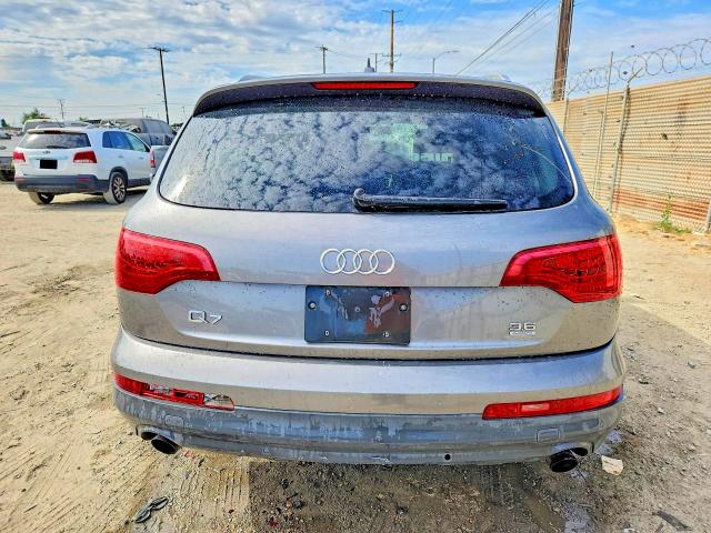 2010 Audi Q7 VIN WA1CYAFE7AD001522 COPART salvage auction — FRONT END, Ca - Salvage Certificate, sold $750 on 2026-07-23 (photo 6)