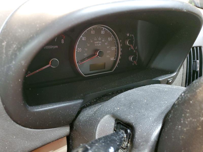 2008 Hyundai Elantra VIN KMHDU46D98U546402 COPART salvage auction — FRONT END, NY - MV-907A SALVAGE CERTIFICATE, sold $450 on 2026-07-27 (photo 9)