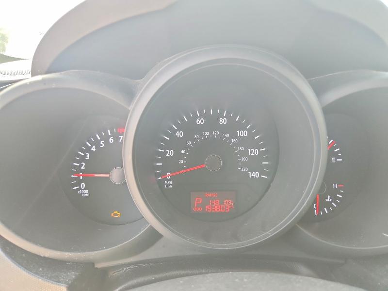 2012 Kia Soul VIN KNDJT2A54C7442342 COPART salvage auction — FRONT END, Fl - Cert Of Title Slvg Rebuildable, sold $325 on 2026-07-20 (photo 9)