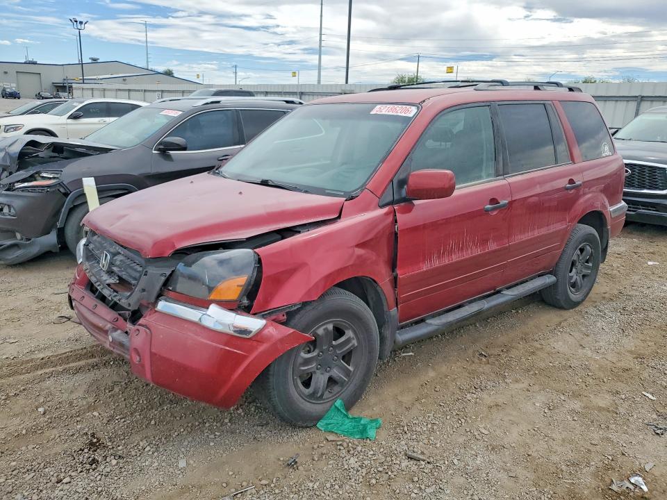 2003 Honda Pilot VIN 2HKYF18403H503968 COPART salvage auction — FRONT END, NV - SALVAGE TITLE, sold $450 on 2026-07-09 (photo 1)
