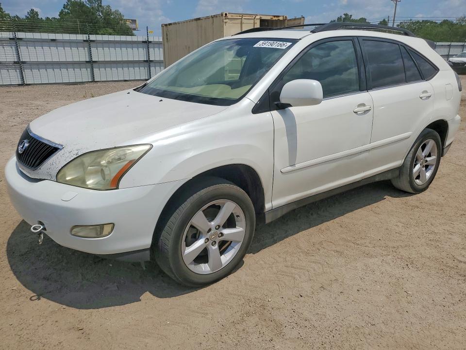 2007 Lexus Rx 350 VIN JTJGK31U470003163 COPART salvage auction — MECHANICAL, Al - Certificate Of Title, sold $325 on 2026-07-09 (photo 1)