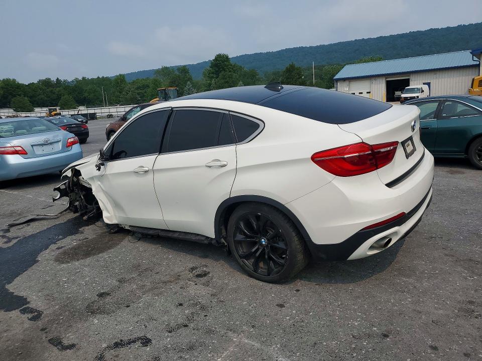 2016 BMW X6 VIN 5UXKU2C56G0N83988 COPART salvage auction — FRONT END, Pa - Cert Of Title, sold $1,600 on 2026-07-28 (photo 2)