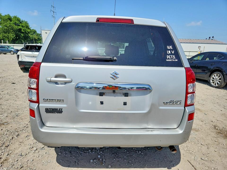 2012 Suzuki Grand vitara VIN JS3TE0D64C4100212 COPART salvage auction — HAIL, Oh - Cert Of Title-Salvage, sold $2,050 on 2026-07-10 (photo 6)