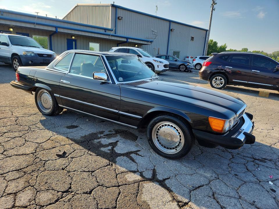 1985 Mercedes-benz 380 VIN WDBBA45C1FA025457 COPART salvage auction — NORMAL WEAR, MI - CERTIFICATE OF TITLE (P), sold $850 on 2026-07-28 (photo 4)