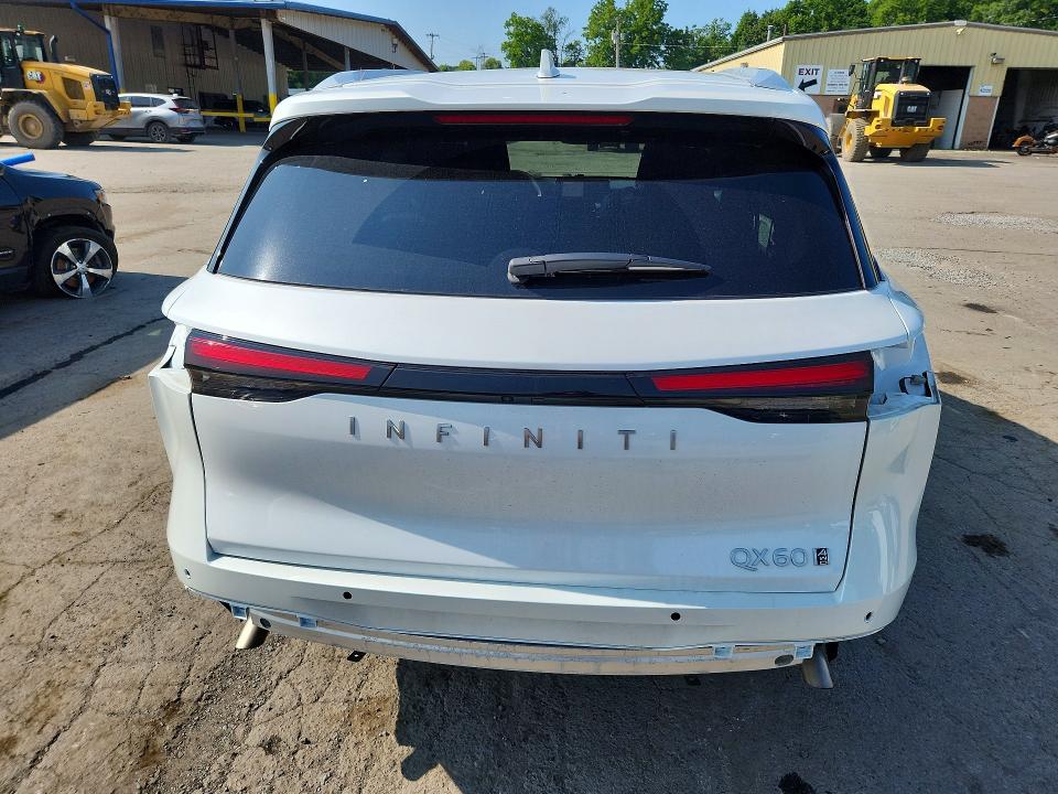 2026 Infiniti Qx60 VIN 5N1AL1FS8TC335094 COPART salvage auction — FRONT END, Ny - Mv-907A Salvage Certificate, sold $18,300 on 2026-08-18 (photo 6)