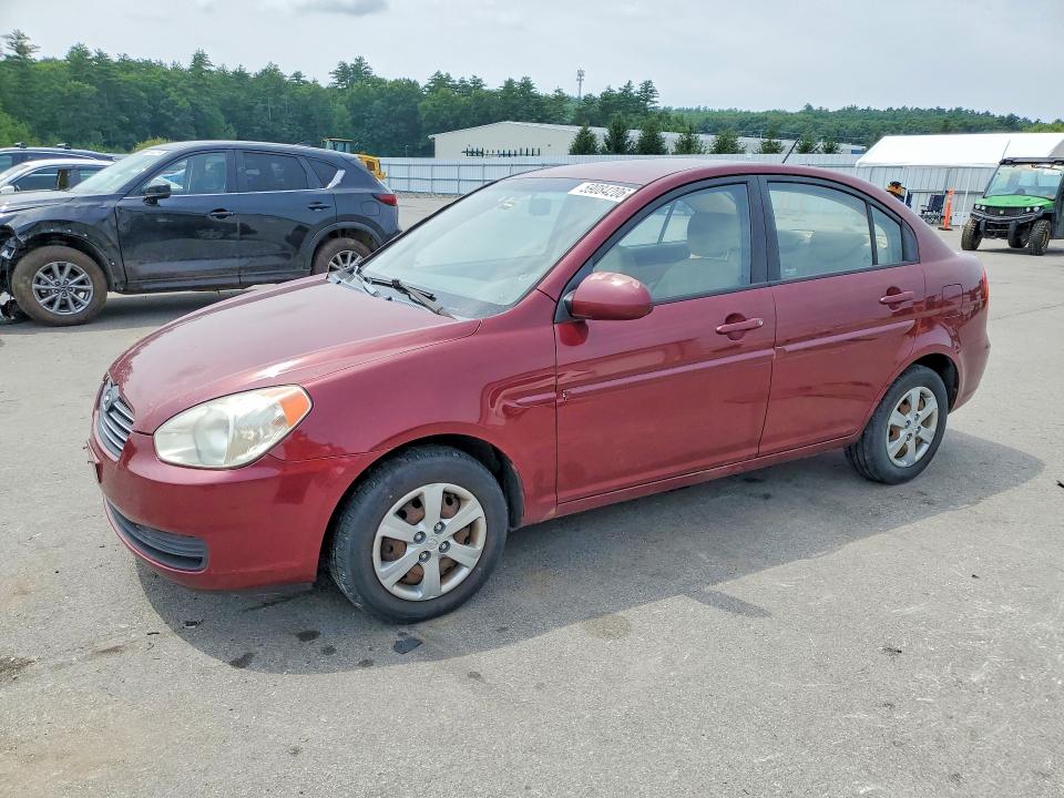 2008 Hyundai Accent VIN KMHCN46C68U259454 COPART salvage auction — NORMAL WEAR, ME - CERTIFICATE OF TITLE, sold $300 on 2026-07-15 (photo 1)