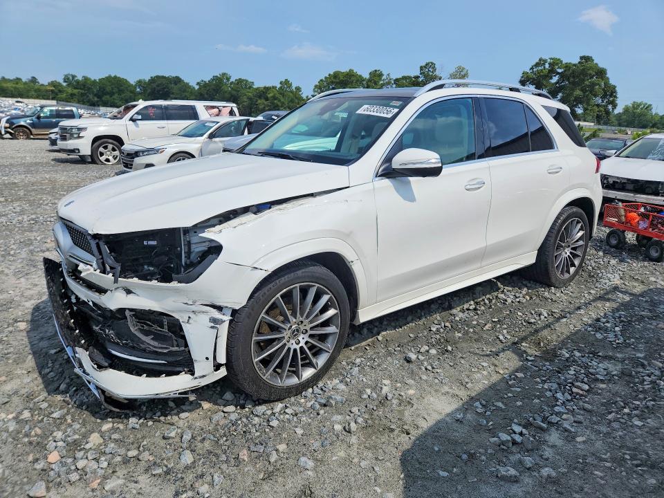 2020 Mercedes-benz Gle VIN 4JGFB4JB9LA293158 COPART salvage auction — FRONT END, GA - CERT OF TITLE-SALVAGE, sold $9,200 on 2026-07-30 (photo 1)