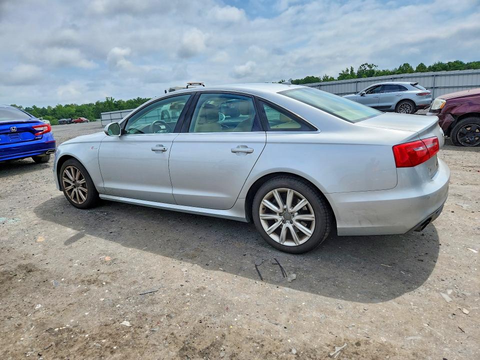 2015 Audi A6 VIN WAUHGAFC5FN004690 COPART salvage auction — FRONT END, Va - Cert Of Title - Salvage, sold $5,300 on 2026-07-29 (photo 2)